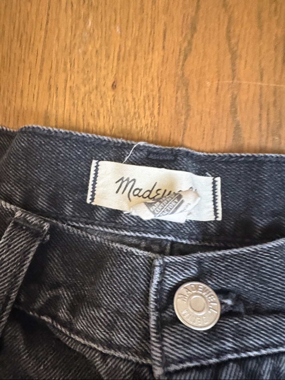 Madewell womens baggy tapered size 31P - Picture 2 of 4
